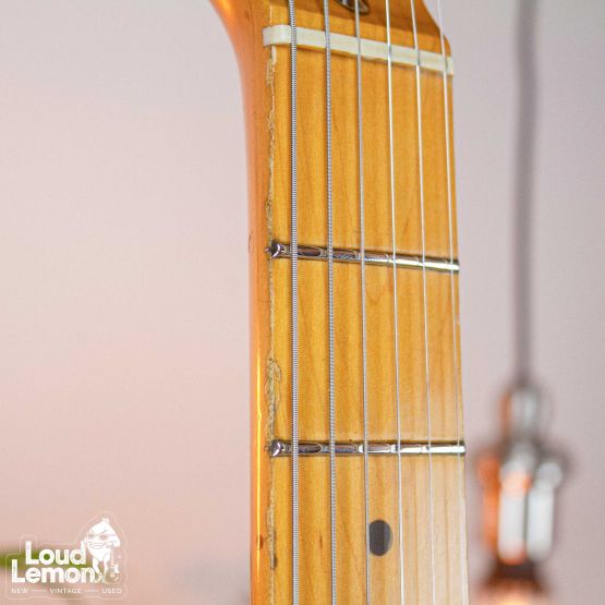 Fender Telecaster Custom Deluxe Thinline Sunburst 1997 USA электрогитара