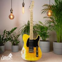 Fender Telecaster Partcaster Yellow 1992 - body, 1990 - neck USA электрогитара