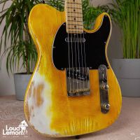 Fender Telecaster Partcaster Yellow 1992 - body, 1990 - neck USA электрогитара