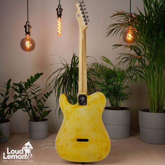 Fender Telecaster Partcaster Yellow 1992 - body, 1990 - neck USA электрогитара