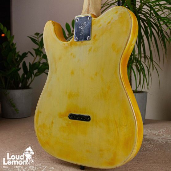 Fender Telecaster Partcaster Yellow 1992 - body, 1990 - neck USA электрогитара
