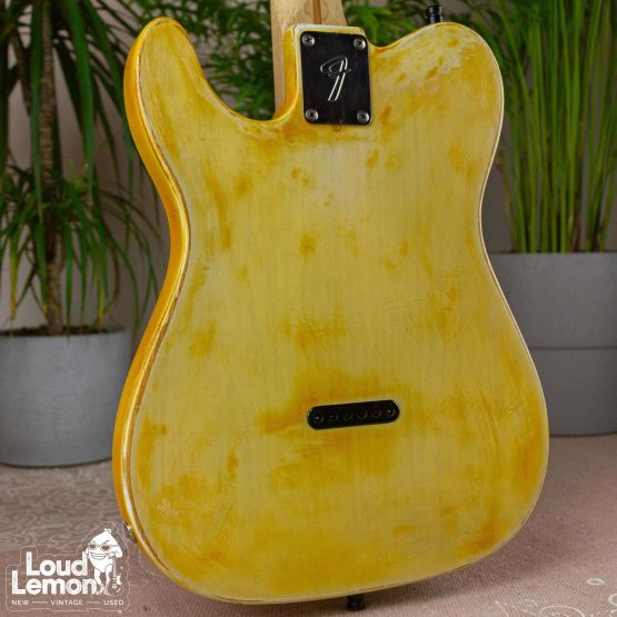 Fender Telecaster Partcaster Yellow 1992 - body, 1990 - neck USA электрогитара