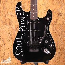 Fender Tom Morello Stratocaster Black 2020 Mexico электрогитара