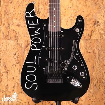 Fender Tom Morello Stratocaster Black 2020 Mexico электрогитара