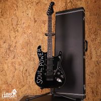 Fender Tom Morello Stratocaster Black 2020 Mexico электрогитара