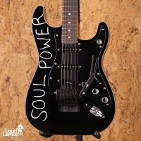 Fender Tom Morello Stratocaster Black 2020 Mexico электрогитара