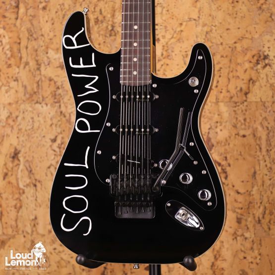 Fender Tom Morello Stratocaster Black 2020 Mexico электрогитара
