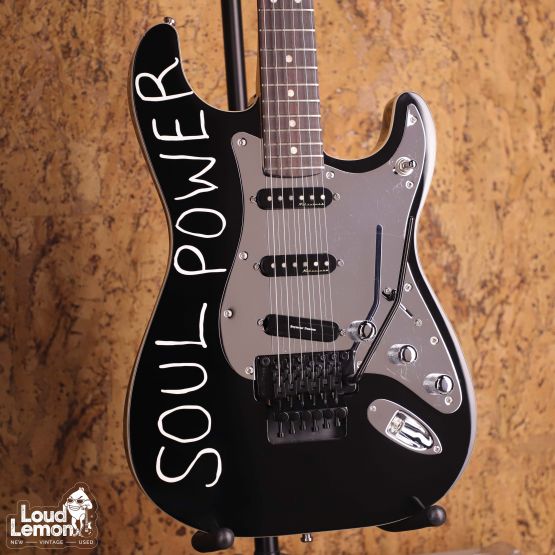 Fender Tom Morello Stratocaster Black 2020 Mexico электрогитара