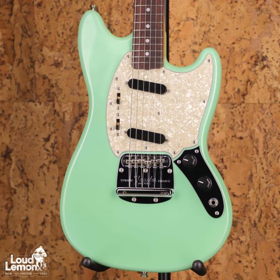Fender Traditional 60s Mustang Surf Green 2020 Japan электрогитара