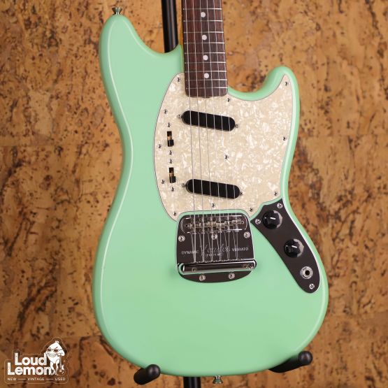 Fender Traditional 60s Mustang Surf Green 2020 Japan электрогитара