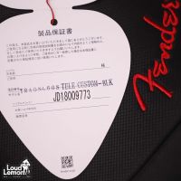 Fender Traditional 60s Telecaster Custom Black 2018 Japan /w Fender Texas Special электрогитара