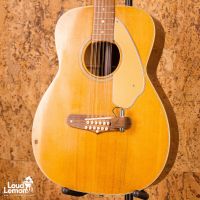 Fender Villager Natural 1960s USA /w Adeline Piezo Pickup электроакустическая гитара
