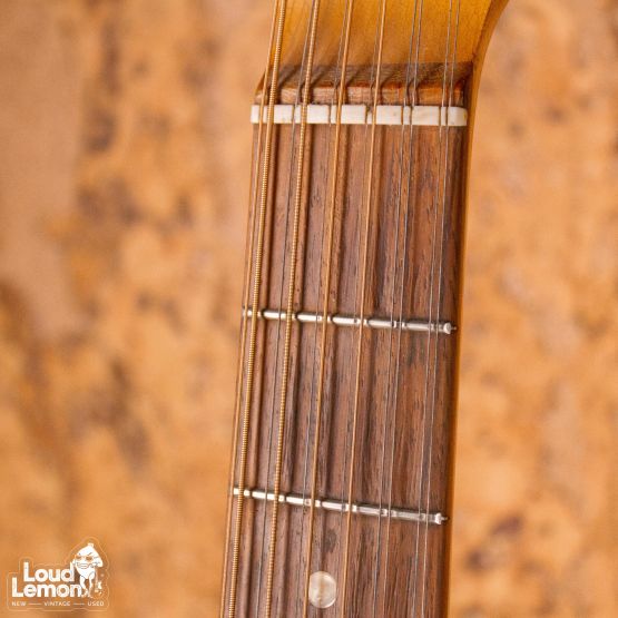 Fender Villager Natural 1960s USA /w Adeline Piezo Pickup электроакустическая гитара