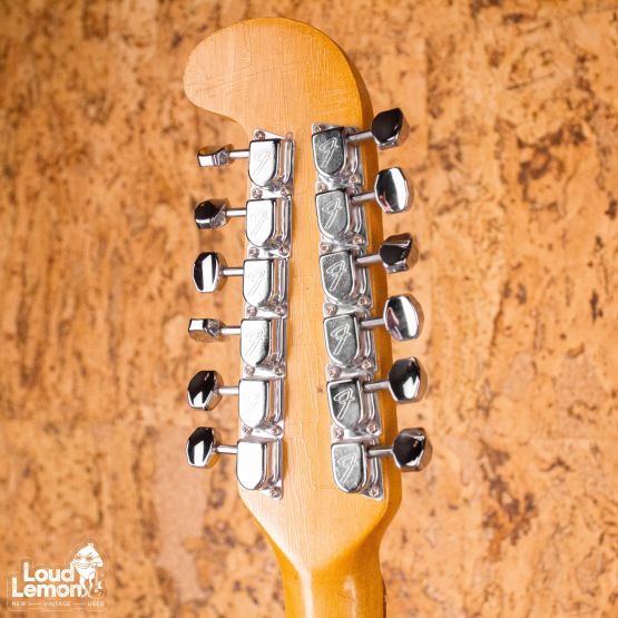 Fender Villager Natural 1960s USA /w Adeline Piezo Pickup электроакустическая гитара