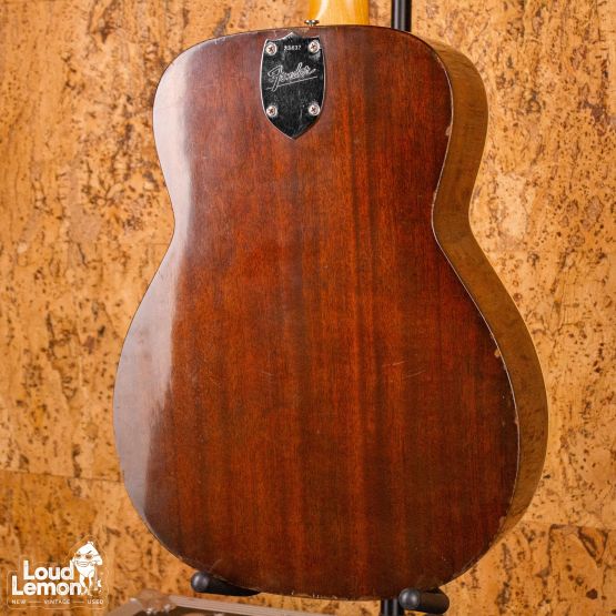 Fender Villager Natural 1960s USA /w Adeline Piezo Pickup электроакустическая гитара