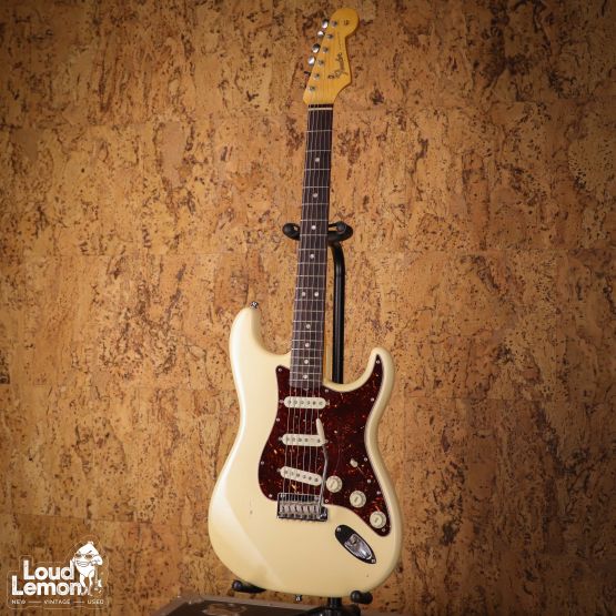 Fender Vintage Hot Rod '60s Stratocaster Olympic White 2013 USA электргитара