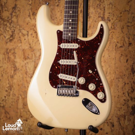 Fender Vintage Hot Rod '60s Stratocaster Olympic White 2013 USA электргитара