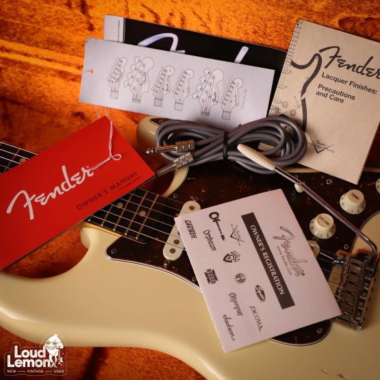 Fender Vintage Hot Rod '60s Stratocaster Olympic White 2013 USA электргитара