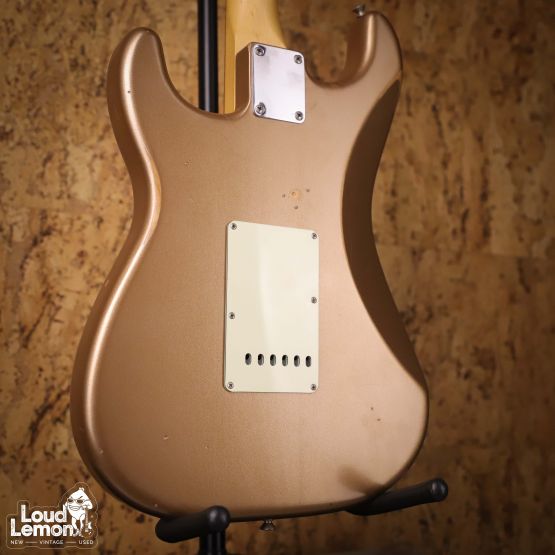 Fender Vintera Road Worn '60s Stratocaster Firemist Gold 2021 Mexico электрогитара