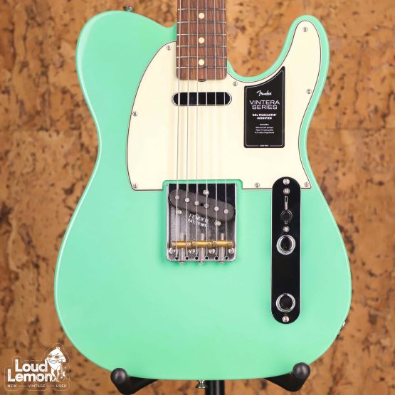 Fender Vintera '60s Telecaster Modified Sea Foam Green 2022 Mexico электрогитара
