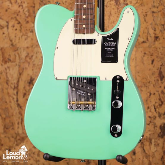 Fender Vintera '60s Telecaster Modified Sea Foam Green 2022 Mexico электрогитара