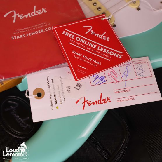 Fender Vintera ‘50s Stratocaster Sea Foam Green 2022 Mexico электрогитара