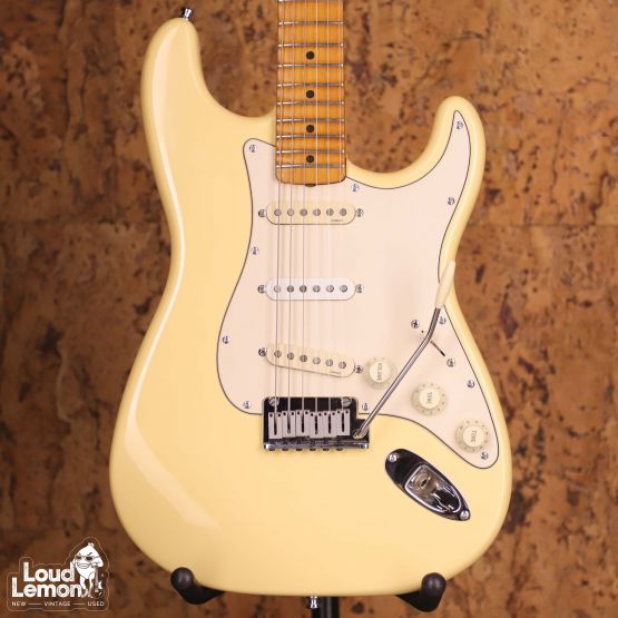Fender Yngwie Malmsteen Stratocaster Vintage White 1993 USA электрогитара