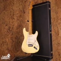 Fender Yngwie Malmsteen Stratocaster Vintage White 1993 USA электрогитара