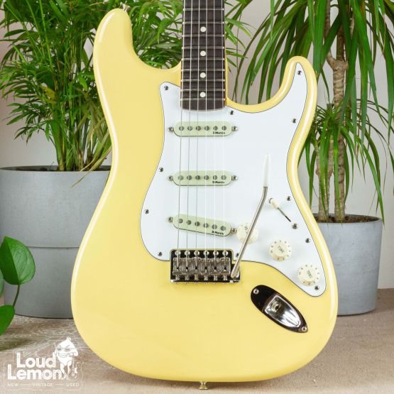 Fender Yngwie Malmsteen Stratocaster Vintage White 2007 USA электрогитара