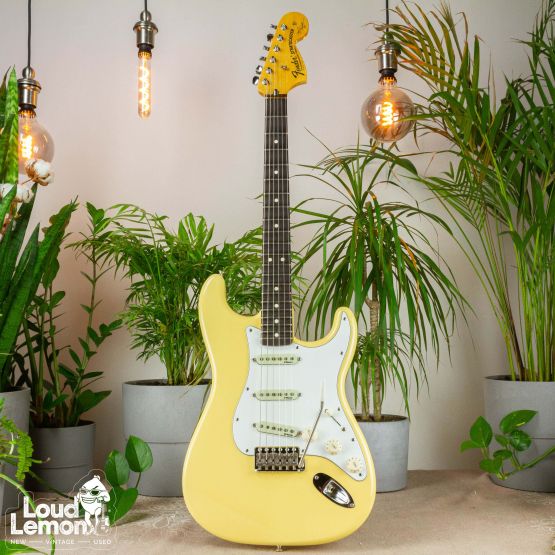 Fender Yngwie Malmsteen Stratocaster Vintage White 2007 USA электрогитара