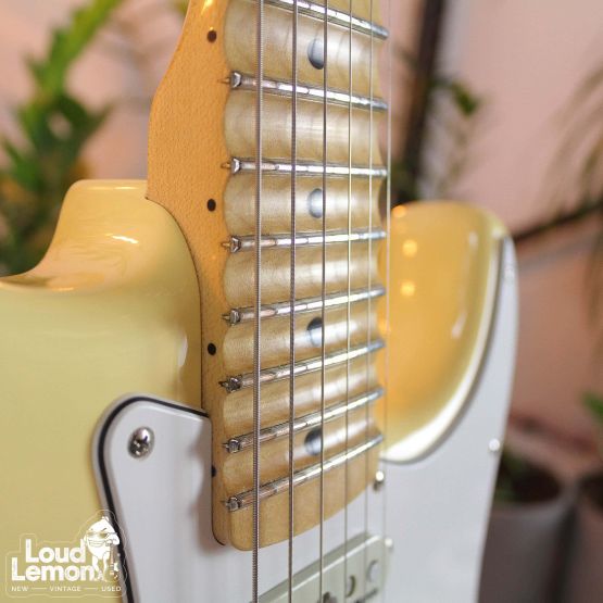 Fender Yngwie Malmsteen Stratocaster Vintage White 2007 USA электрогитара