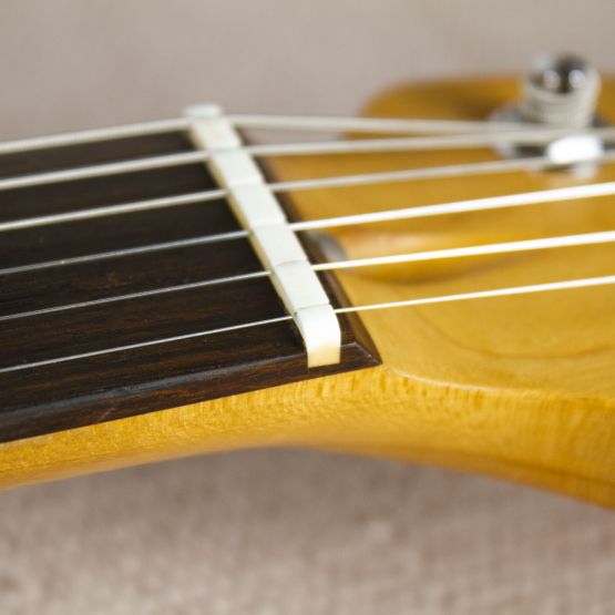 Fender American Vintage Hot Rod 50's Stratocaster Fiesta Red 2013 USA электрогитара