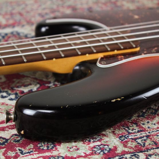 Fender Custom Shop 1964 Jazz Bass Relic Sunburst 2006 USA бас-гитара