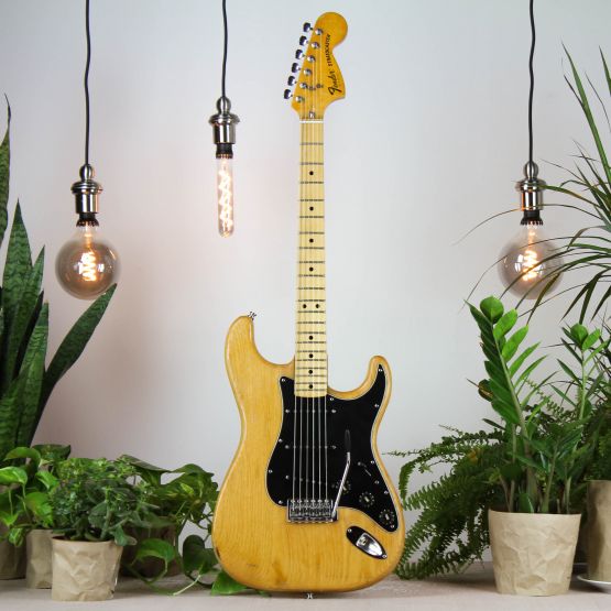 Fender Stratocaster Natural 1979 USA электрогитара