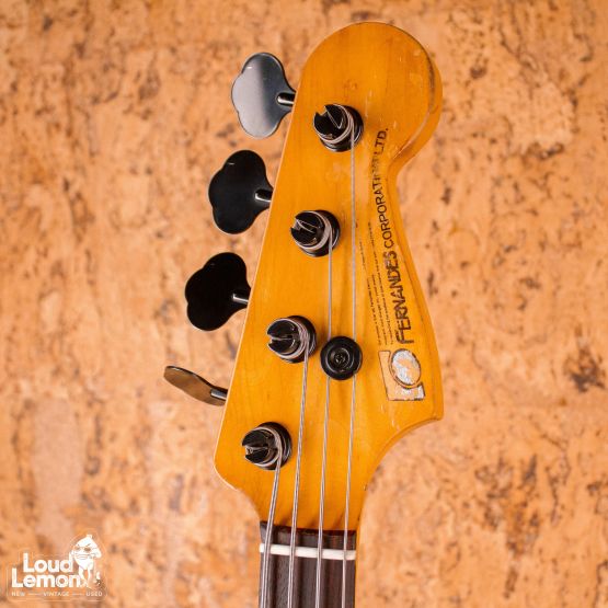Fernandes FPB-90 Precision Bass Natural 1970's Japan бас-гитара