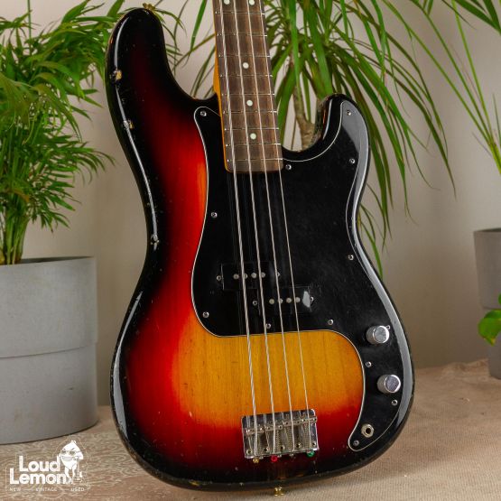 Fernandes Limited Edition Precision Bass Sunburst 1980's Japan бас-гитара