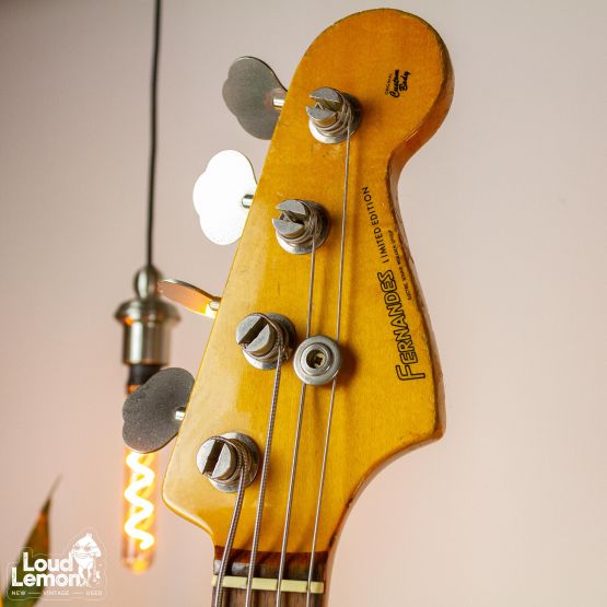 Fernandes Limited Edition Precision Bass Sunburst 1980's Japan бас-гитара