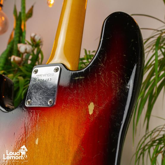 Fernandes Limited Edition Precision Bass Sunburst 1980's Japan бас-гитара