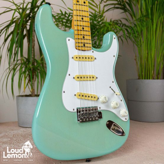 Fernandes Stratocaster Transperent Blue 1973 Japan электрогитара