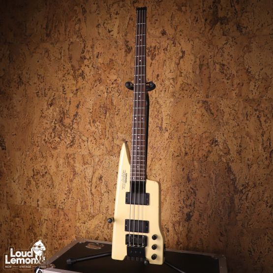 Fernandes Tomahawk Headless Bass Pearl White 1980's Japan бас-гитара