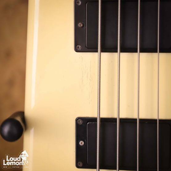 Fernandes Tomahawk Headless Bass Pearl White 1980's Japan бас-гитара