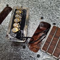 Gretsch G6129T 1957 Duo Jet Silver Sparkle 2006 Japan электрогитара