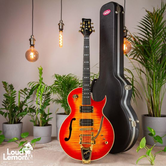 Framus AK1974 Custom Cherry Sunburst 2004 Germany электрогитара
