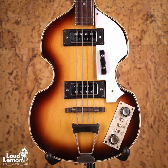 Fresher FK-301BS Violin Bass Sunburst 1970's Japan бас-гитара