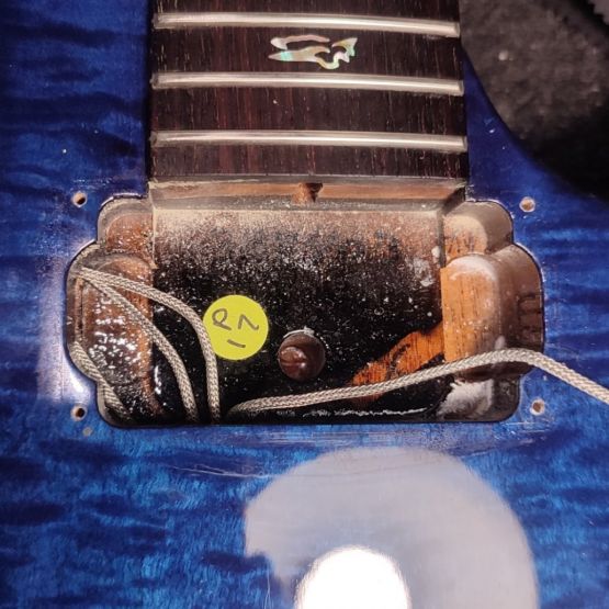 PRS SC250 Singlecut 10-Top Whale Blue 2008 USA электрогитара