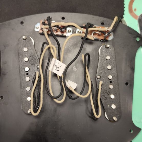 Fender Mustang Surf Green 1966 USA электрогитра