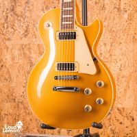 Gibson 30th Anniversary Limited Edition Les Paul Deluxe Bullion Gold 2000 USA электрогитара