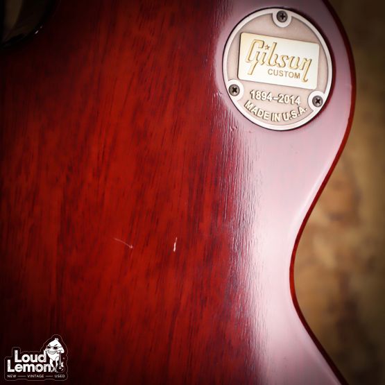 Gibson Custom Shop 1959 Les Paul Standard Reissue R9 VOS Lemon Burst 2014 USA электрогитара