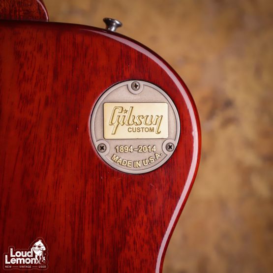 Gibson Custom Shop 1959 Les Paul Standard Reissue R9 VOS Lemon Burst 2014 USA электрогитара