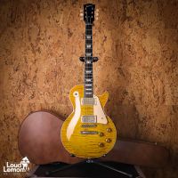 Gibson Custom Shop 1959 Les Paul Standard Reissue R9 VOS Lemon Burst 2014 USA электрогитара